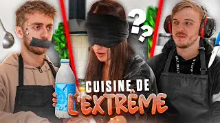 ESSAYER DE CUISINER SANS PARLER, VOIR ET ENTENDRE ! ( on ouvre un restau chelou)