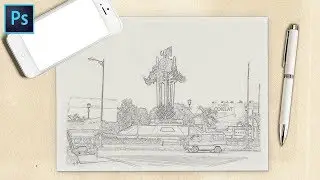 Cara Mengubah Gambar Menjadi Sketsa Pensil - Tutorial Photoshop