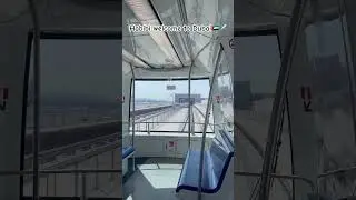 Habibi Come to dubai |Dubai airport terminal 1 inside metro view🇦🇪UAE