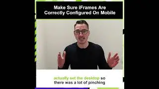 Make Sure iFrames Are Correctly Configured On Mobile | Weekly Website Win | Impact Media
