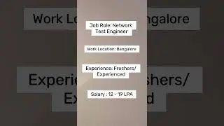 Google | Network Test Engineer | #placement #microsoft #google #ltimindtree #deloitte #wipro