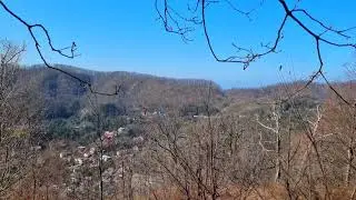 Туапсе. Лес и смотровая с видом на лесопарк Кадош и Чёрное море #кавказская #март2024 #2024