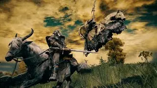 Elden Ring I killed a Tree Sentinel while riding the horse torrent