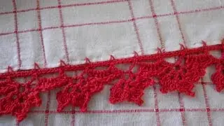 Orilla tejida en tela deshilada