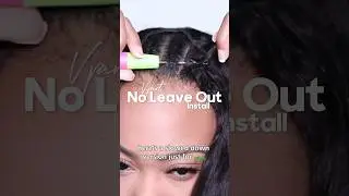 DETAILED NO LEAVE OUT CROCHET VPART WIG INSTALL 