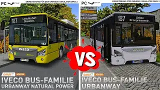 OMSI 2 [60 FPS] - IVECO Natural Power 🆚 IVECO URBANWAY Addon - Let's Play Omsi 2 [#881]