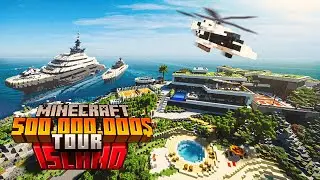 INSANE $500M Mansion in MINECRAFT (FREE DOWNLOAD) - Full Tour!