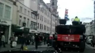 Tank in Colchester High Street