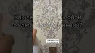 Как легко отмыть обои от любых загрязнений?