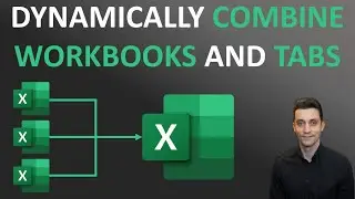 Excel Tips - Combine Multiple Tabs or Worksheets into One | Power Query