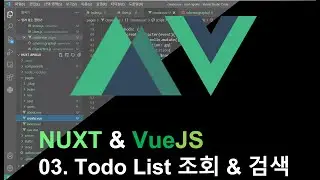 VueJS NUXT Framework - EP.03 Todo List Final.