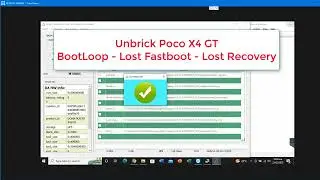 How to Unbrick POCO X4 GT/Redmi Note 11T Pro/Pro+/Redmi K50i BootLoop - Lost Fastboot | 25/02/2023