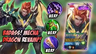 BADASS! CLAUDE MECHA DRAGON REVAMP! SEMUA BUILD CLAUDE DINERF MOONTON? LANGSUNG GW BUKTIKAN! | MLBB