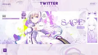 Anime Header on Android || Speed Art || Ibis paint X || Dm if u want