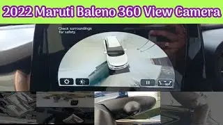 New Baleno 360 View Camera Demo | Baleno 2022 | Baleno Facelift