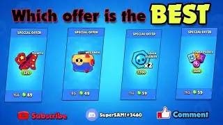 Which offer is the BEST? 4000 tokens? Brawlstars Offer comparison | SuperSAM