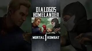 HOMELANDER | Diálogos #16 | Español Latino #shorts #mortalkombat #gaming #homelander #mk1