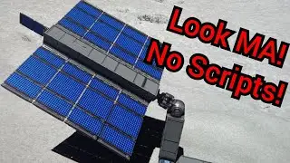 How To Build A Scripless Solar Panel In SpaceEngineers.
