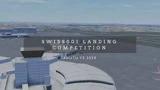 Swiss001 Landing Competition | Butter in a 747 (X-Plane)