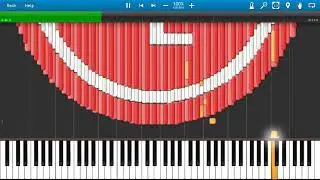 lg logo on synthesia (midi art)