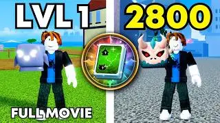 Noob To Max Using Only FRUIT NOTIFIER In Blox Fruits [FULL MOVIE]