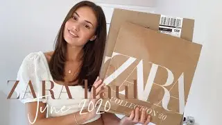 try on ZARA haul *JUNE 2020* | Megan Ryder