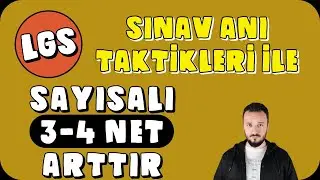 Sınav Anı Taktikleri İle SAYISAL NETİNİ ARTTIR ❗️