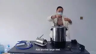 21L essential oil distiller to extract Geranium
