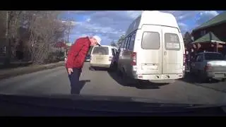 Ограбление маршрутки средь бела дня