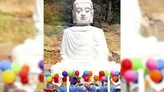 Wallacia Sydney NSW - 8.2m - Largest Marble Stone Buddha Statue