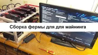 Сборка фермы для майнинга