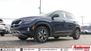 Kia in 30 Seconds | 2021 Seltos EX Premium (Dark Blue)