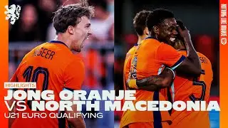 GAME 8, WIN 8! ❤️‍🔥 | Highlights Jong Oranje - North Macedonia