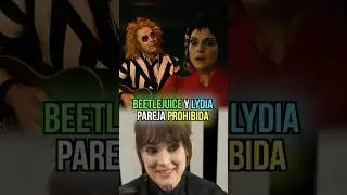 ¿Winona Ryder aprueba la PAREJA ILEGAL de Beetlejuice con Lydia? #beetlejuice #timburton
