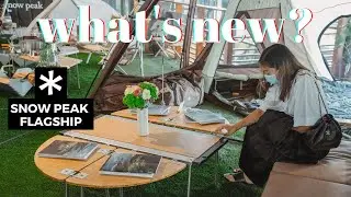 Sneak Peak at New and Upcoming Snow Peak Products at Flagship Store | Camping Gear | Snow Peak USA