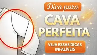 Segredo para sua manga encaixar na cava