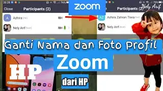 Cara Ganti Nama dan Foto Profil Zoom dari HP