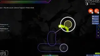 osu! Cartoon - Why We Lose HD,DT First try!