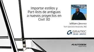 Importar estilos y part lists de antiguos a nuevos proyectos en Civil 3D
