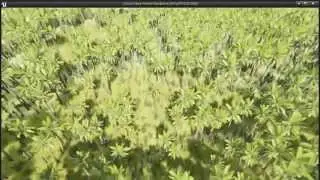Unreal Engine 4: Procedural forest creation tool
