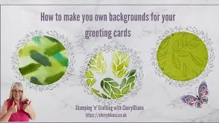 How to make your own background paper using the Friends For Life stamp set and matching dies