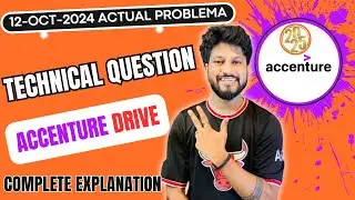Accenture Coding Round 2025 batch || 12- October 2024 || Actual Problems || Source Code