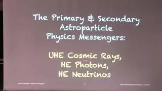 Karl-Heinz Kampert: Multi-Messenger Astronomy with Ultra-High Energy Cosmic Rays