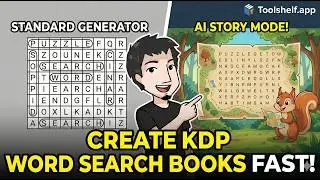 Create KDP Word Search Books Fast: The Ultimate Generator (AI Story Mode!)