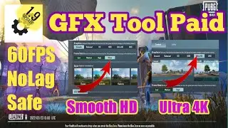 PUBG Gfx Tool | Pubg GFX Tool working new Method