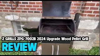 Master Your BBQ with the Z GRILLS ZPG-7002B 2024 Upgrade Wood Pellet Grill & Smoker