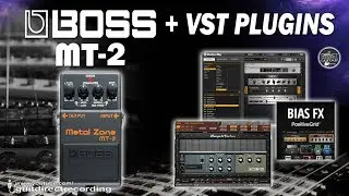 BOSS MT-2 Metal Zone + VST Plugins Amp Simulation Softwares [Direct Recording].