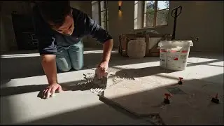 Laying The Convents Kitchen Floor