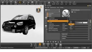 VRED PRO - Materials - MaterialTypes: Switch Material