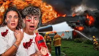 The Royalty Family House Burned Down! 😱 Ferran Shocked #wildfire